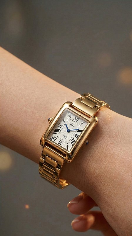 Two-Tone Stainless Steel Watch