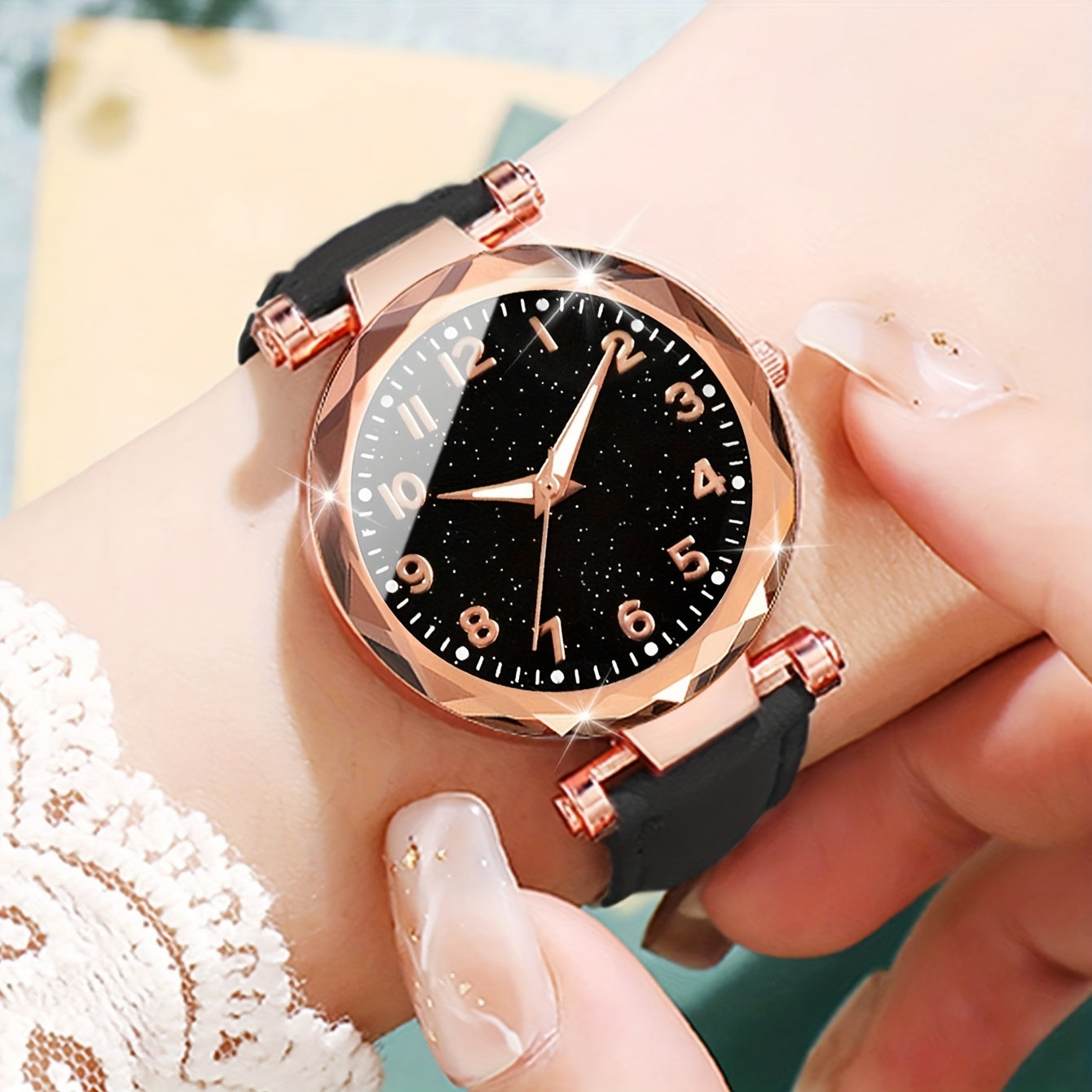 Aurora Luxe™ – Signature Watch & Bracelet Set