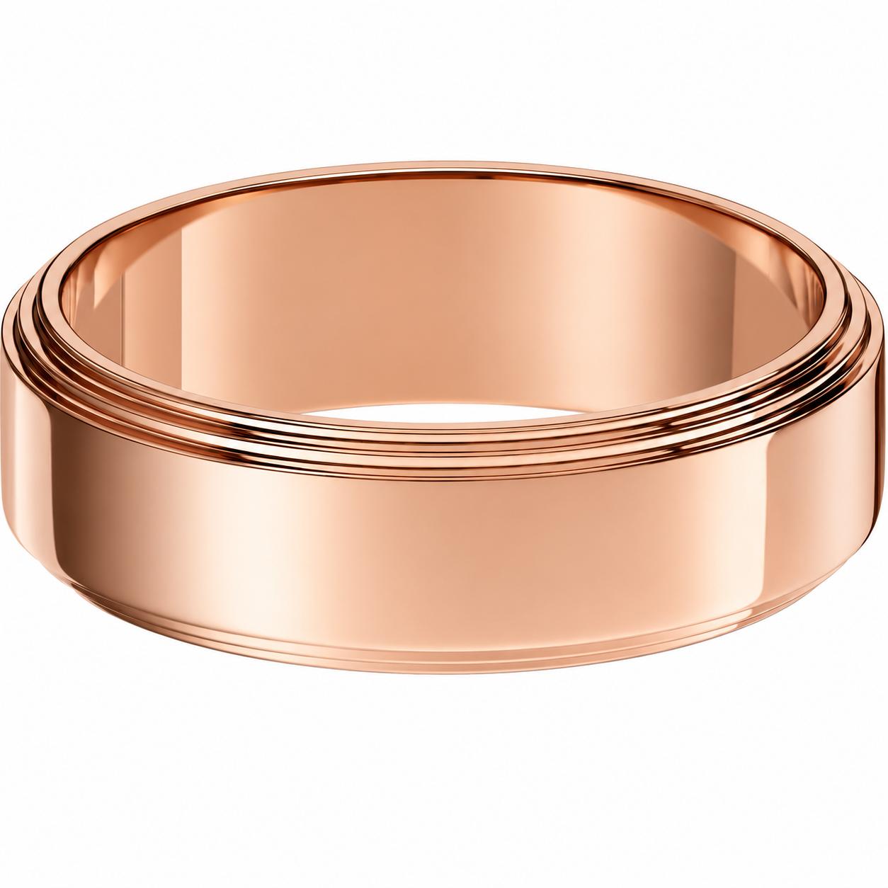 Elegant Gold Screw Ring
