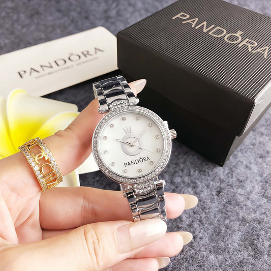Luxury Gold Crystal Bracelet Watch