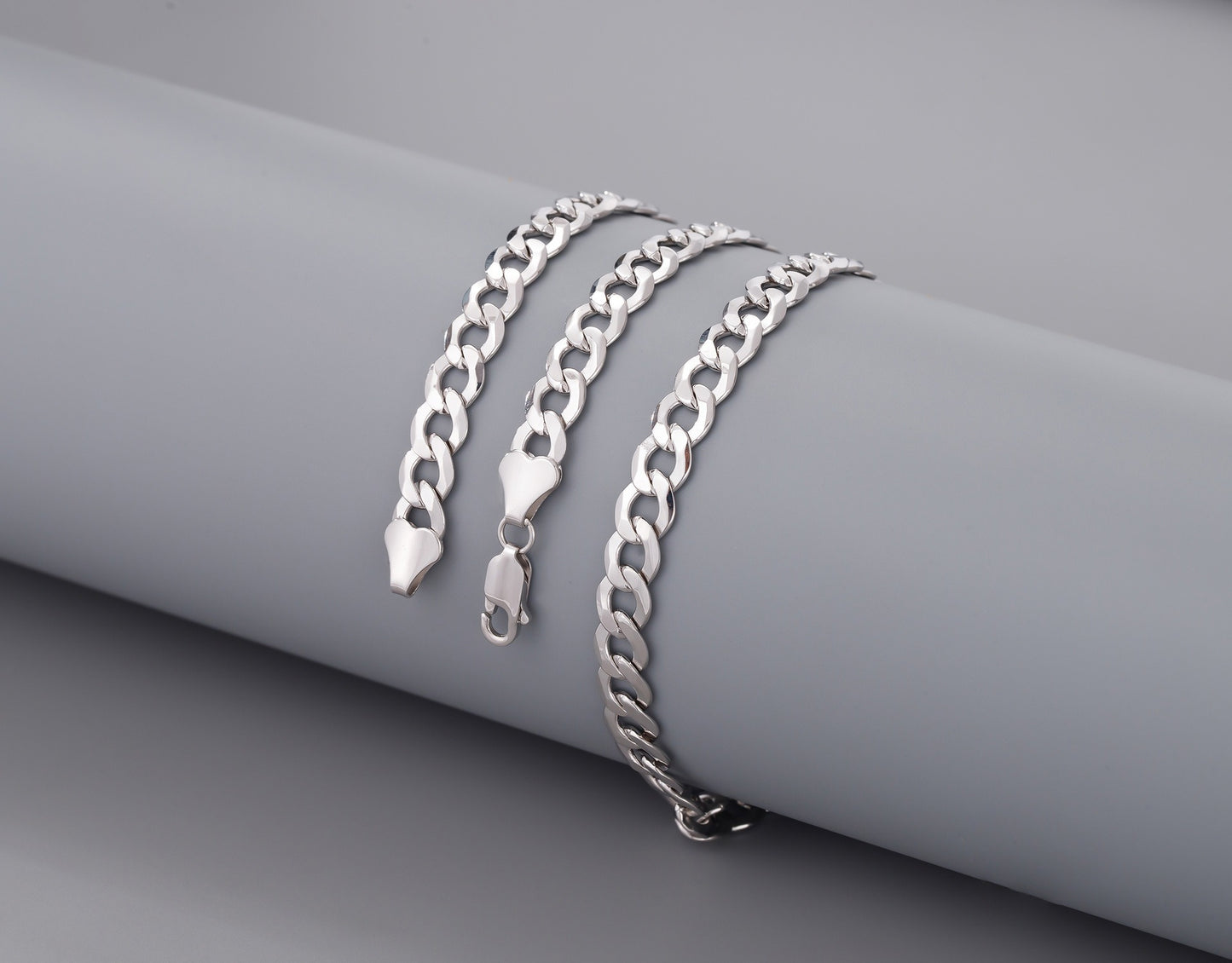 Luxury S925 Silver Cuban Chain Necklace