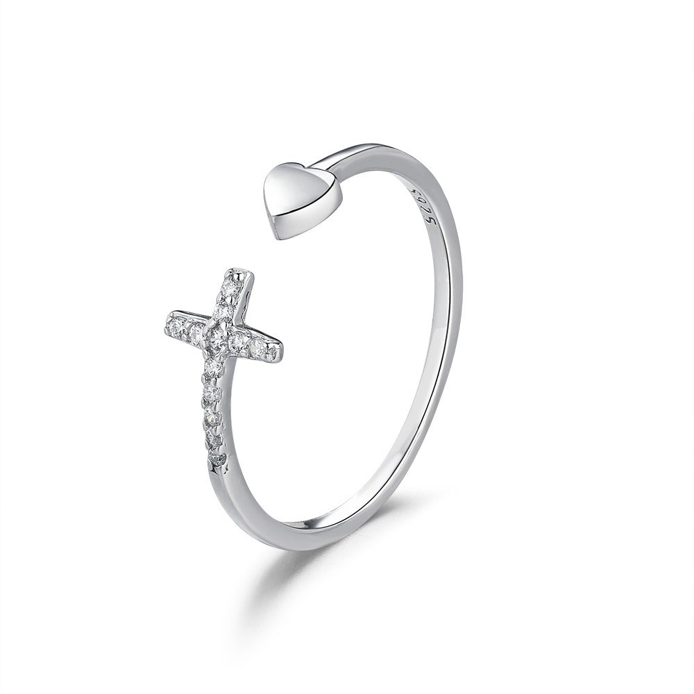 Luxury S925 Hummingbird Leaf Ring
