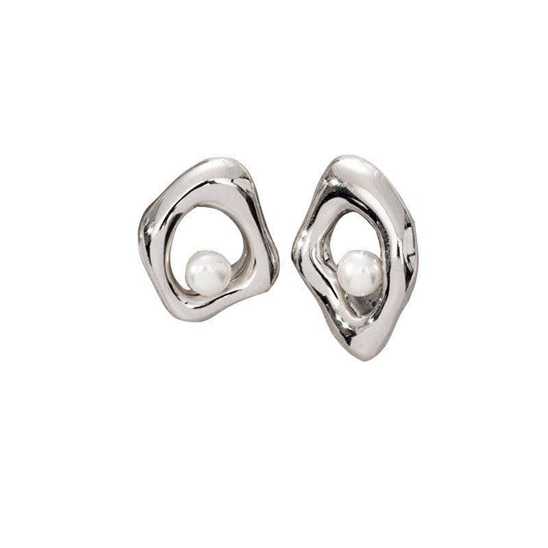 Luxury S925 Pearl Drop Earrings
