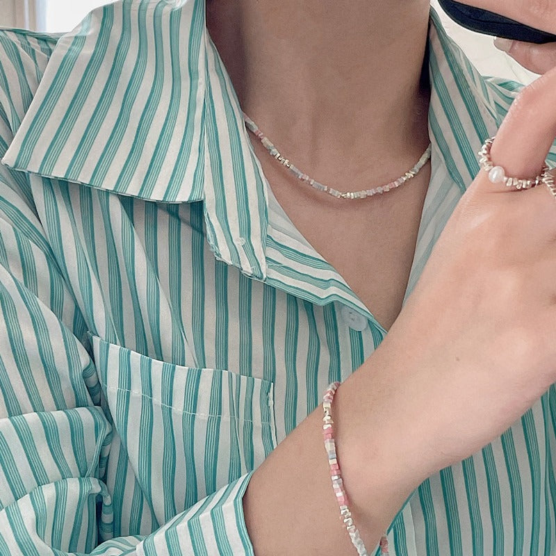 Luxury S925 Colorful Stone Bracelet