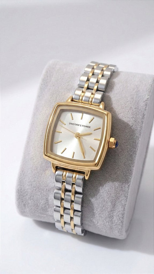 Two-Tone Stainless Steel Watch