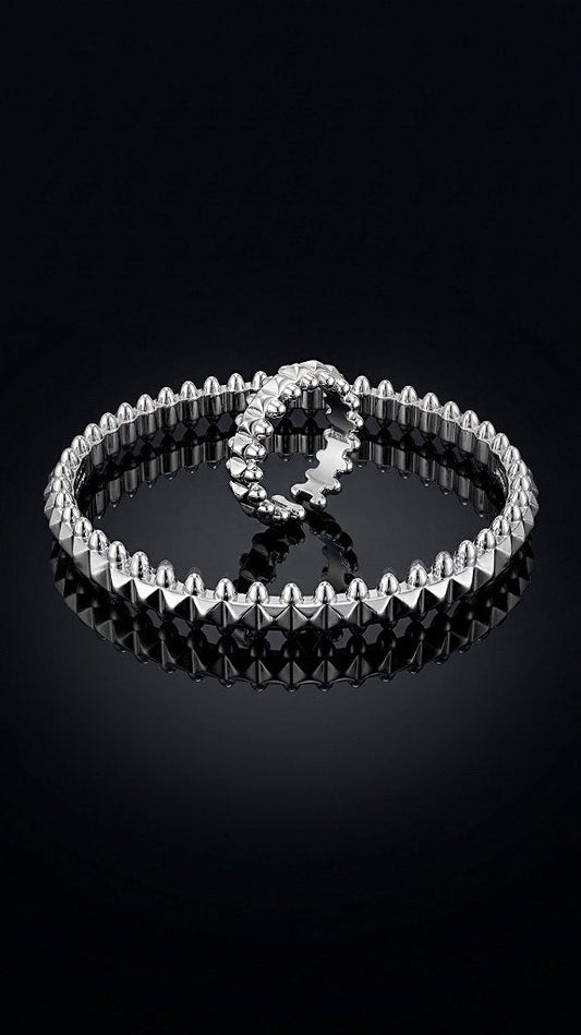 Conjunto Pulseira e Anel CT Clash Prata