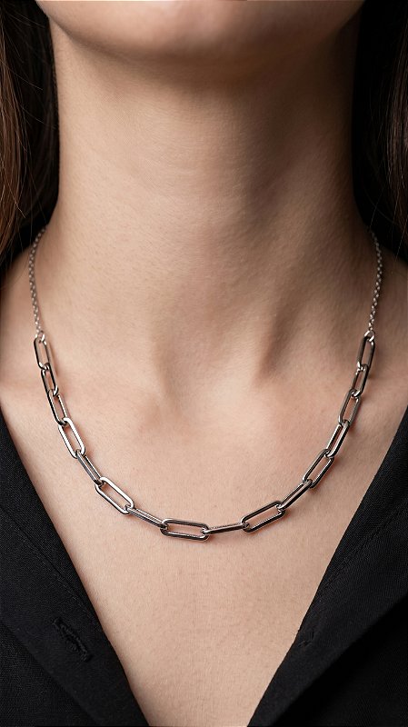 Colar Pérolas Barroca Diabo Veste Prada Composê Coração Dourado