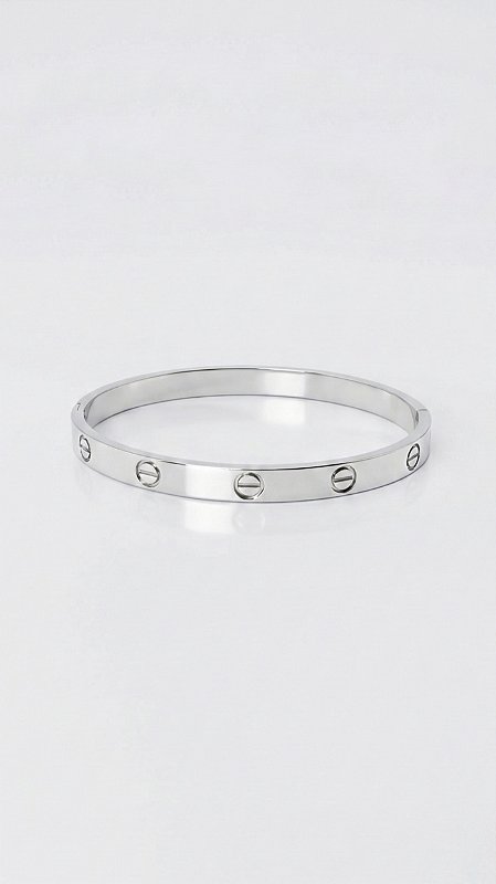 Bracelete Love CT Dourado Aço