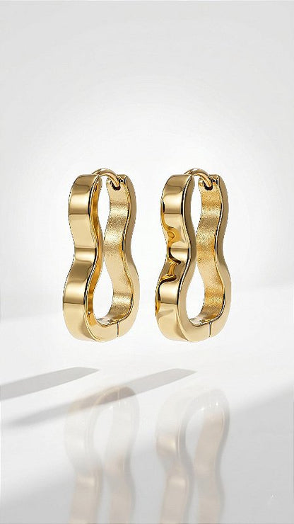 Gold Organic Necklace