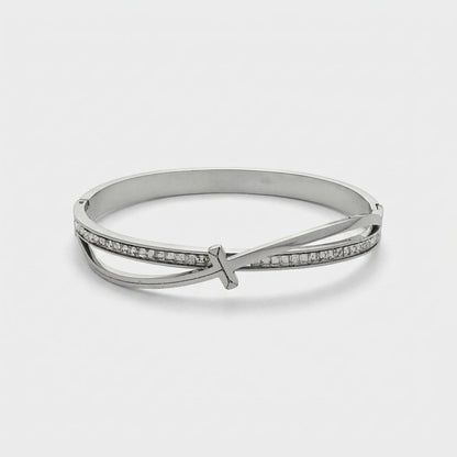 Elegant Silver Slim Bracelet