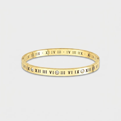 Elegant Gold Roman Bracelet
