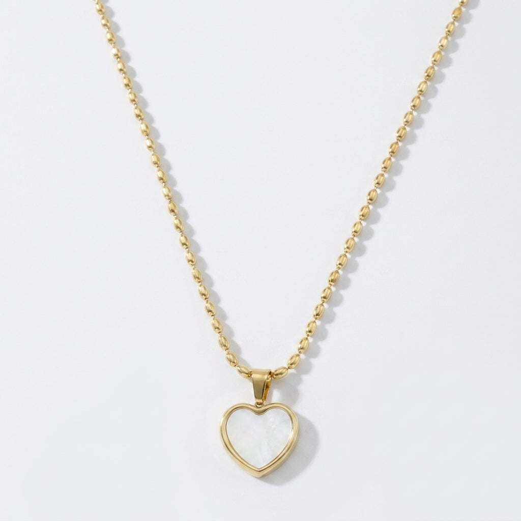 Elegant Gold Heart Necklace