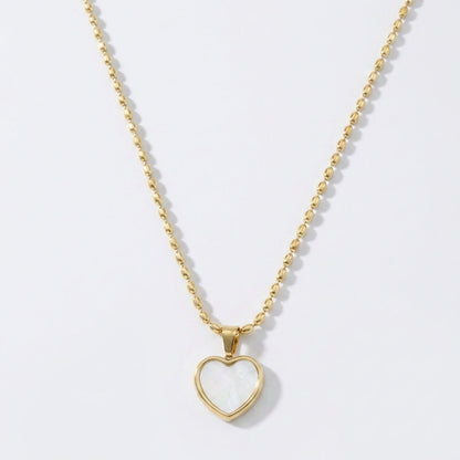 Elegant Gold Heart Necklace