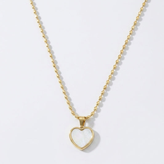 Elegant Gold Heart Necklace
