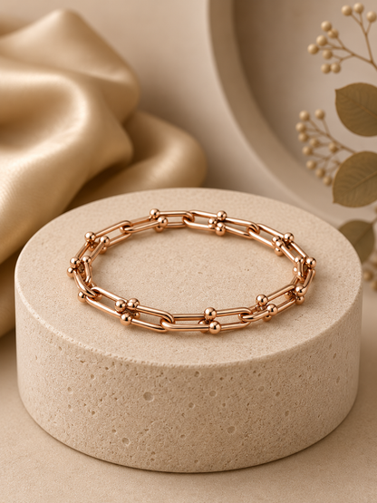 Luxury  Gold Link Bracelet