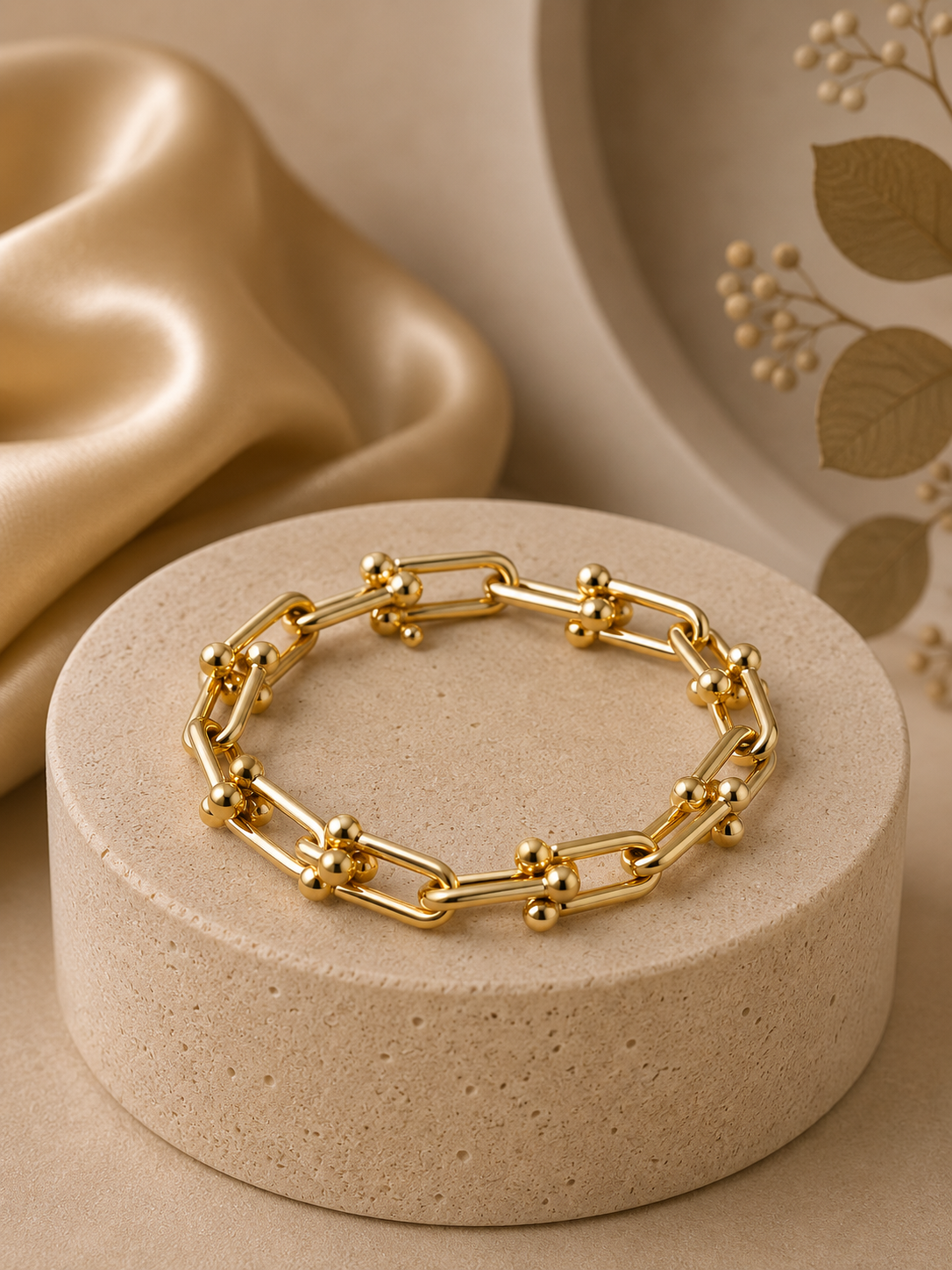 Luxury  Gold Link Bracelet