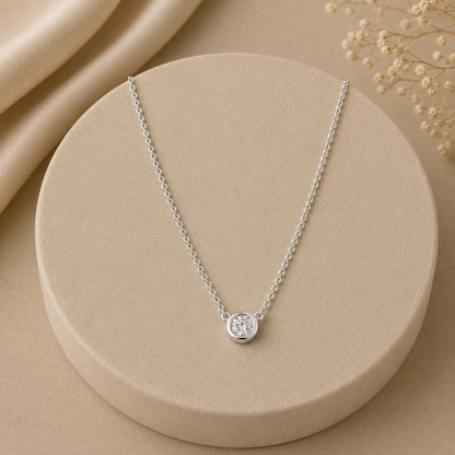 Luxury Silver Minimalist Necklace