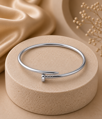 Luxury Gold Nail Cuff Bracelet