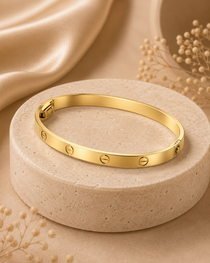 Luxury Gold Screw Bracelet