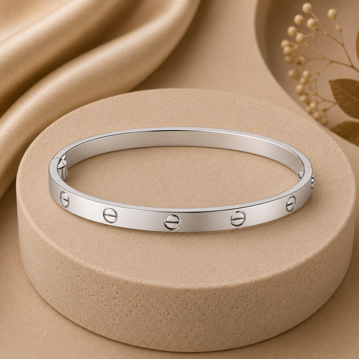Luxury Gold Screw Bracelet