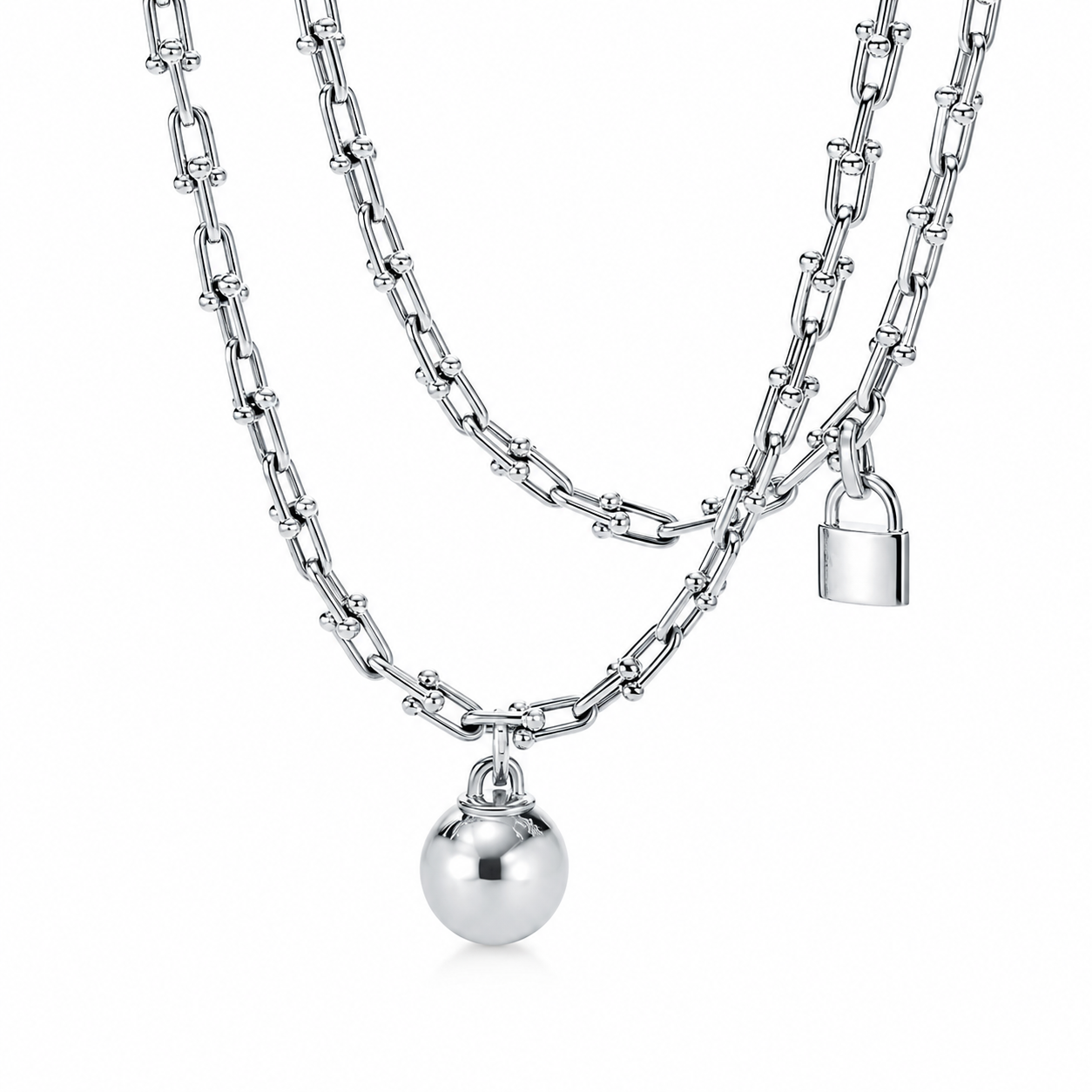 Luxury Gold Link Chain Necklace