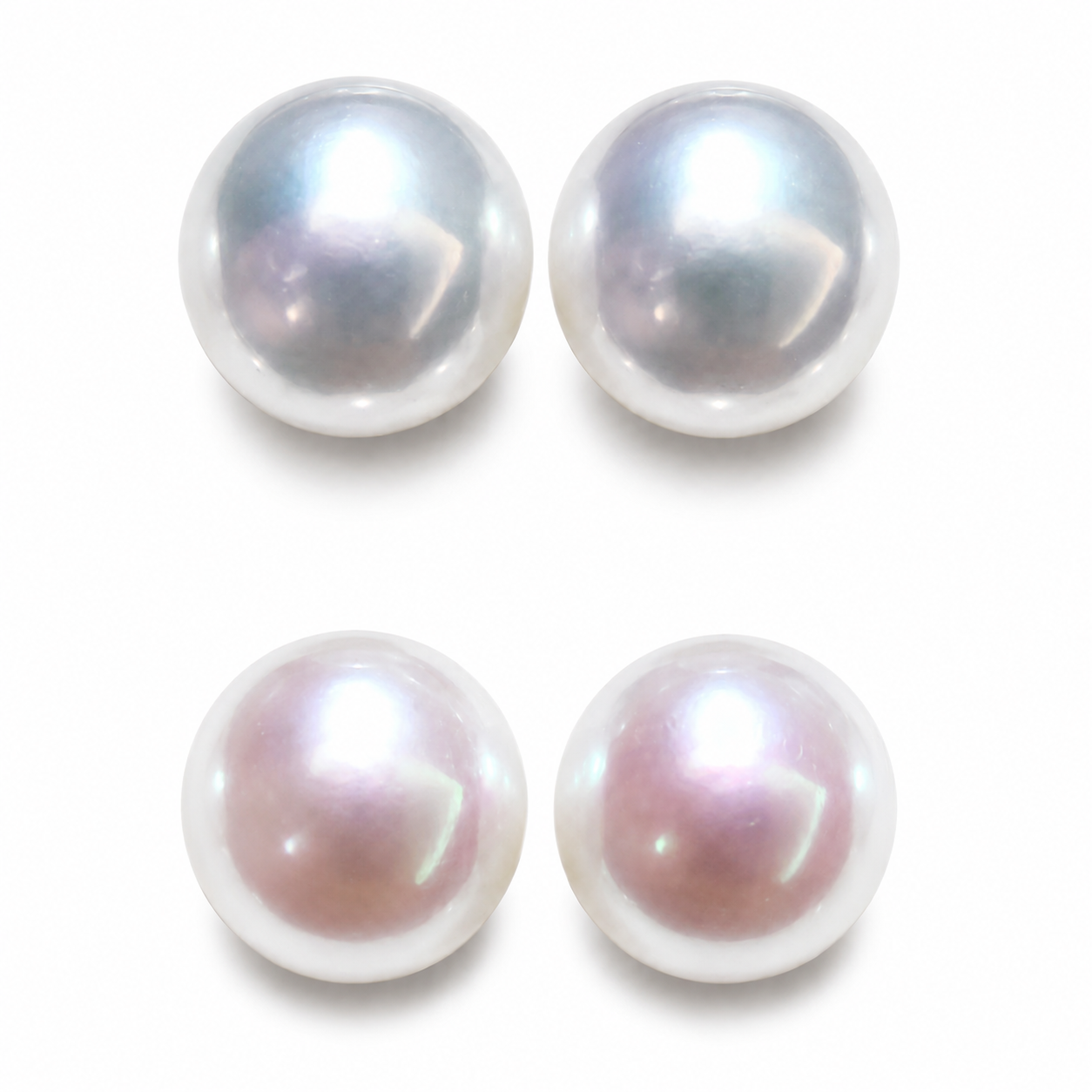 Luxury S925 Freshwater Pearl Stud Earrings