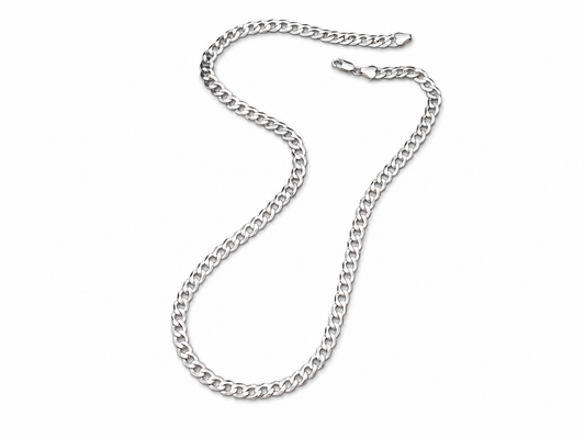 Luxury S925 Silver Cuban Chain Necklace