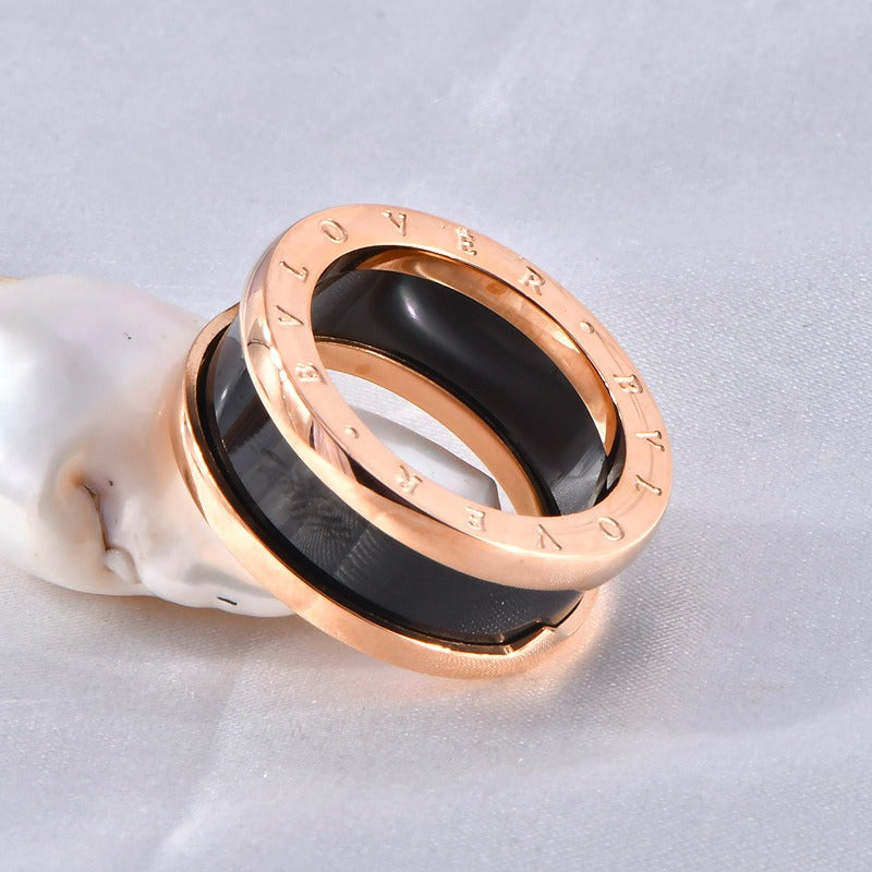 Luxury Gold Roman Numeral Ring