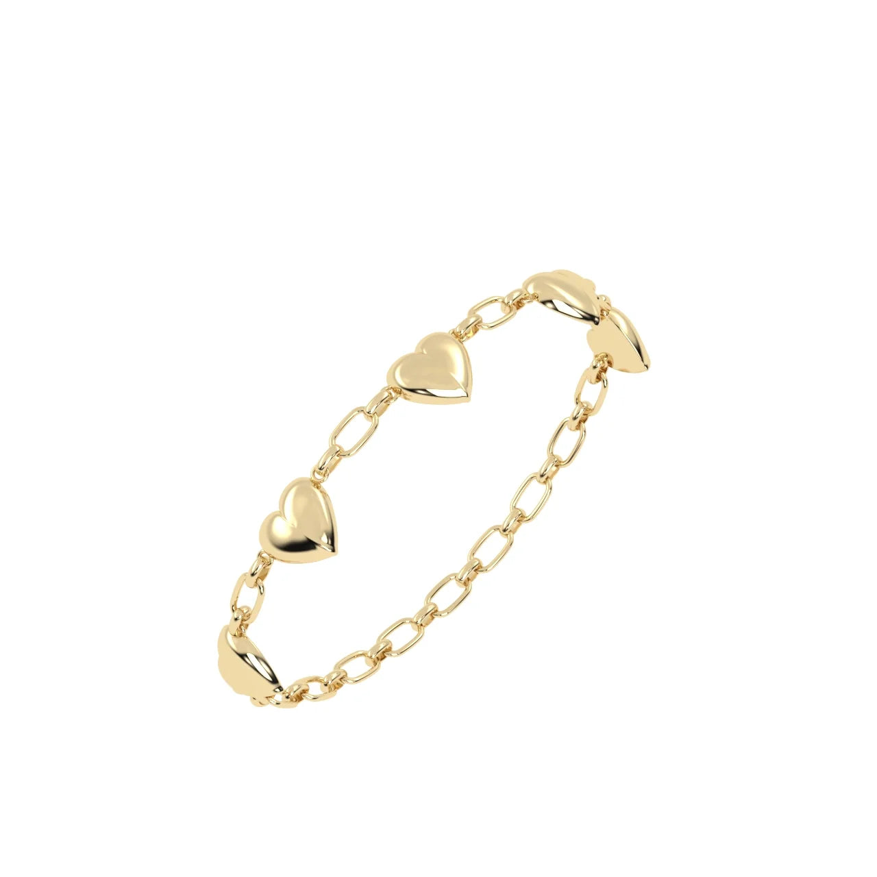 PULSEIRA CINCO CORAÇÕES COM CLIPS MINI OURO AMARELOREF: SAV11920Produto sob consulta