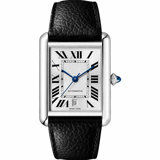 Elegant Silver Roman Automatic Watch