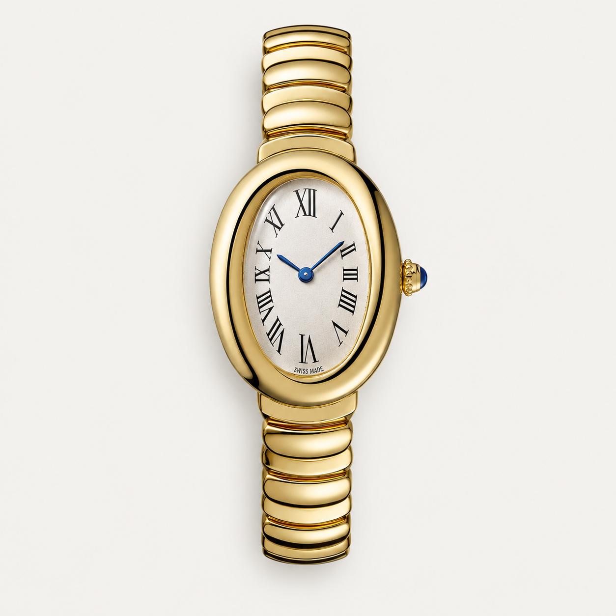 Elegant Gold Roman Bracelet Watch