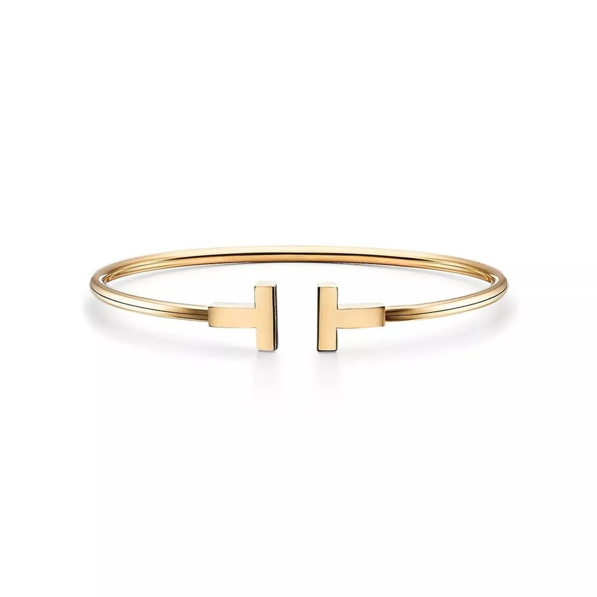 Elegant Gold T-Bar Bracelet