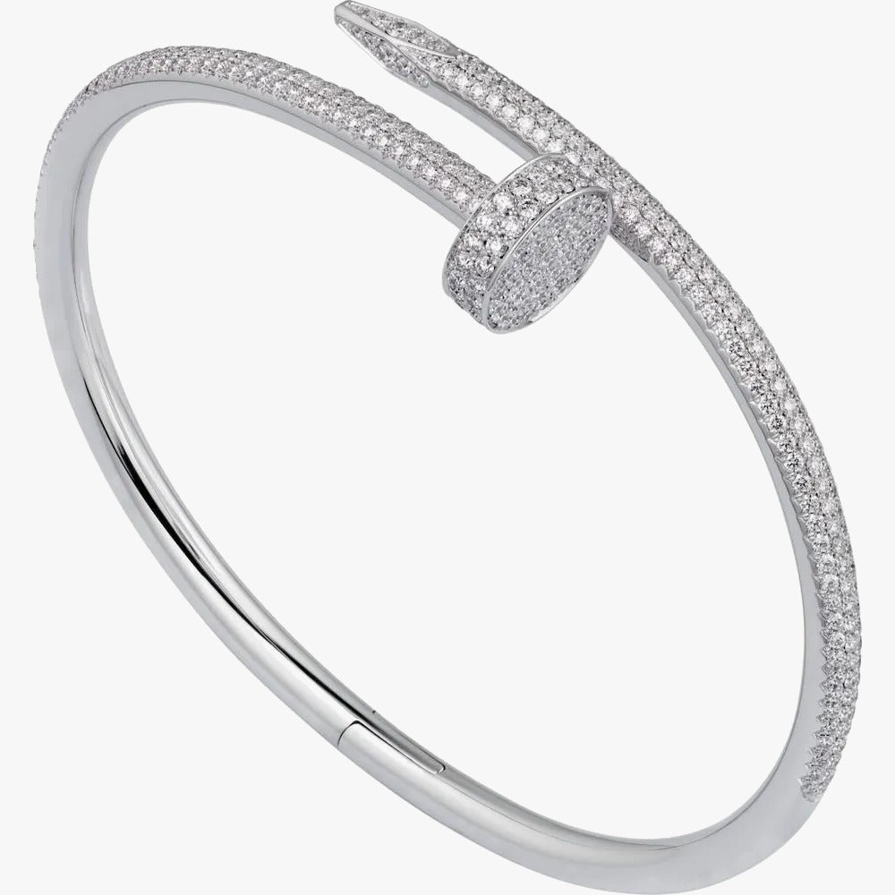 Luxury Gold Nail Cuff Bracelet