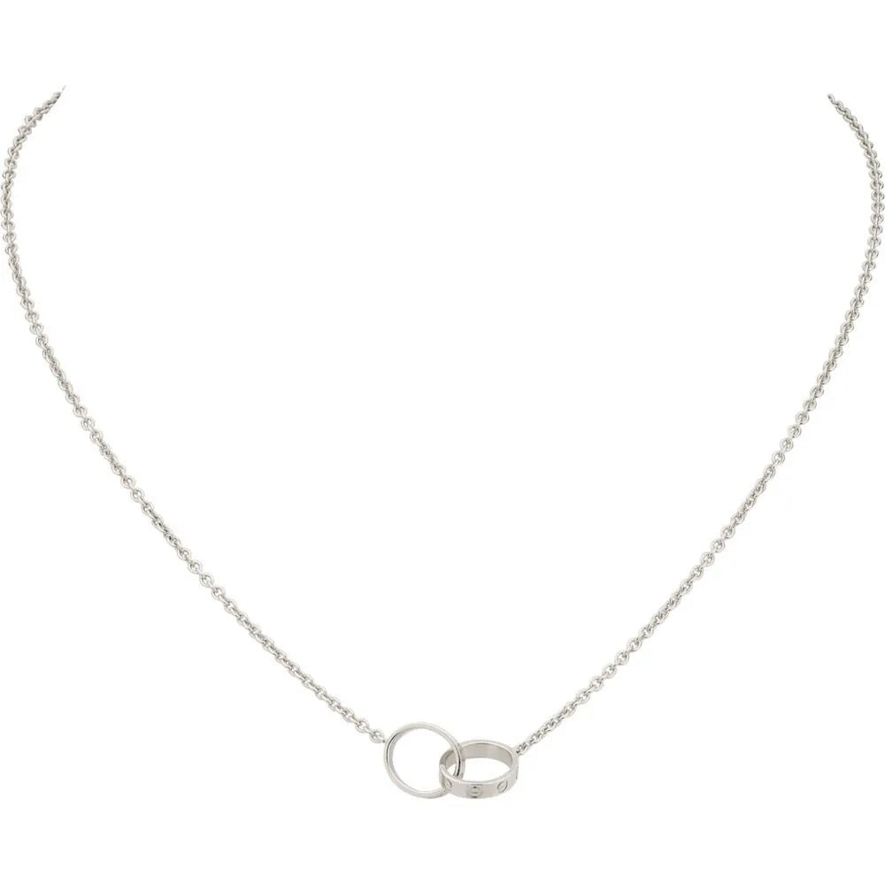 Luxury Gold Zirconia Circle Necklace