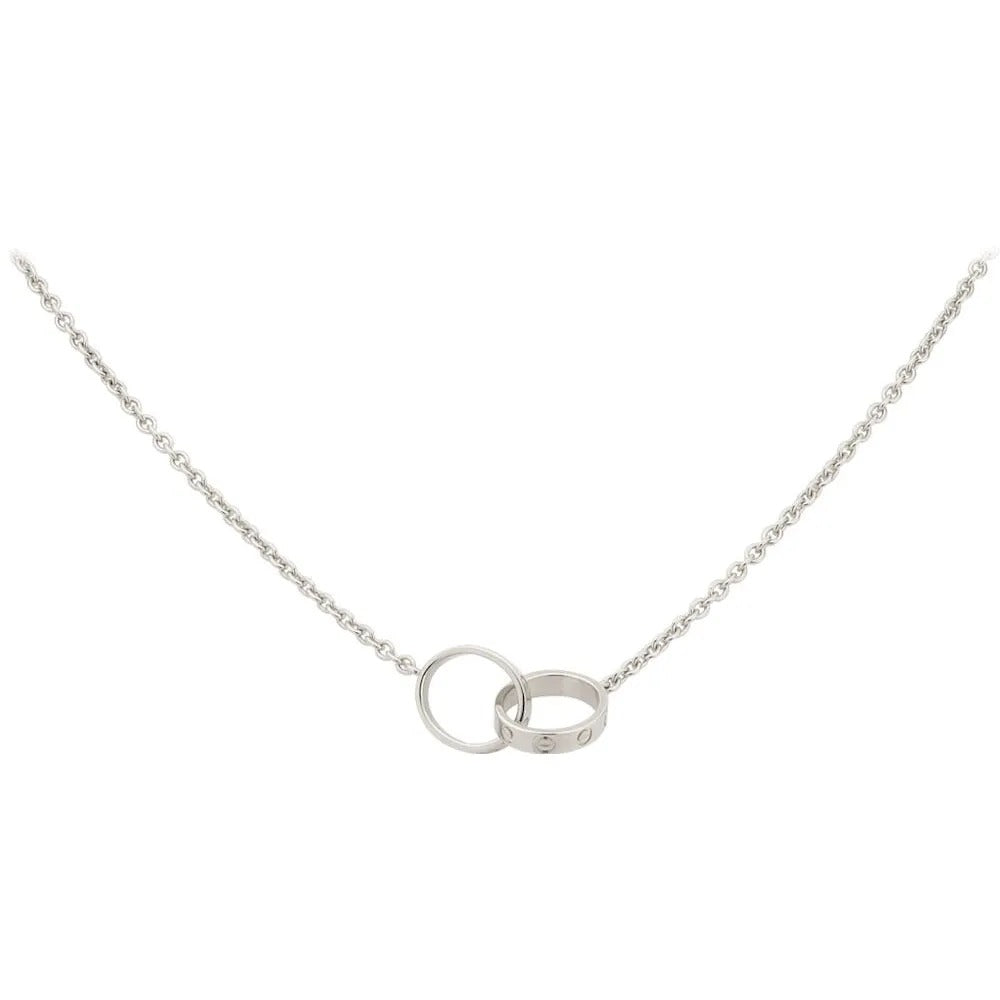 Luxury Gold Zirconia Circle Necklace