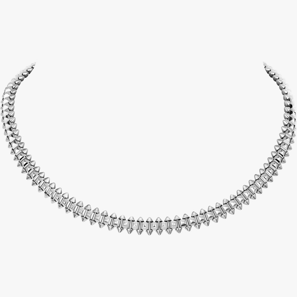 Luxury Rose Gold Spiked Necklace