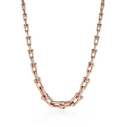 Luxury Gold Link Chain Necklace