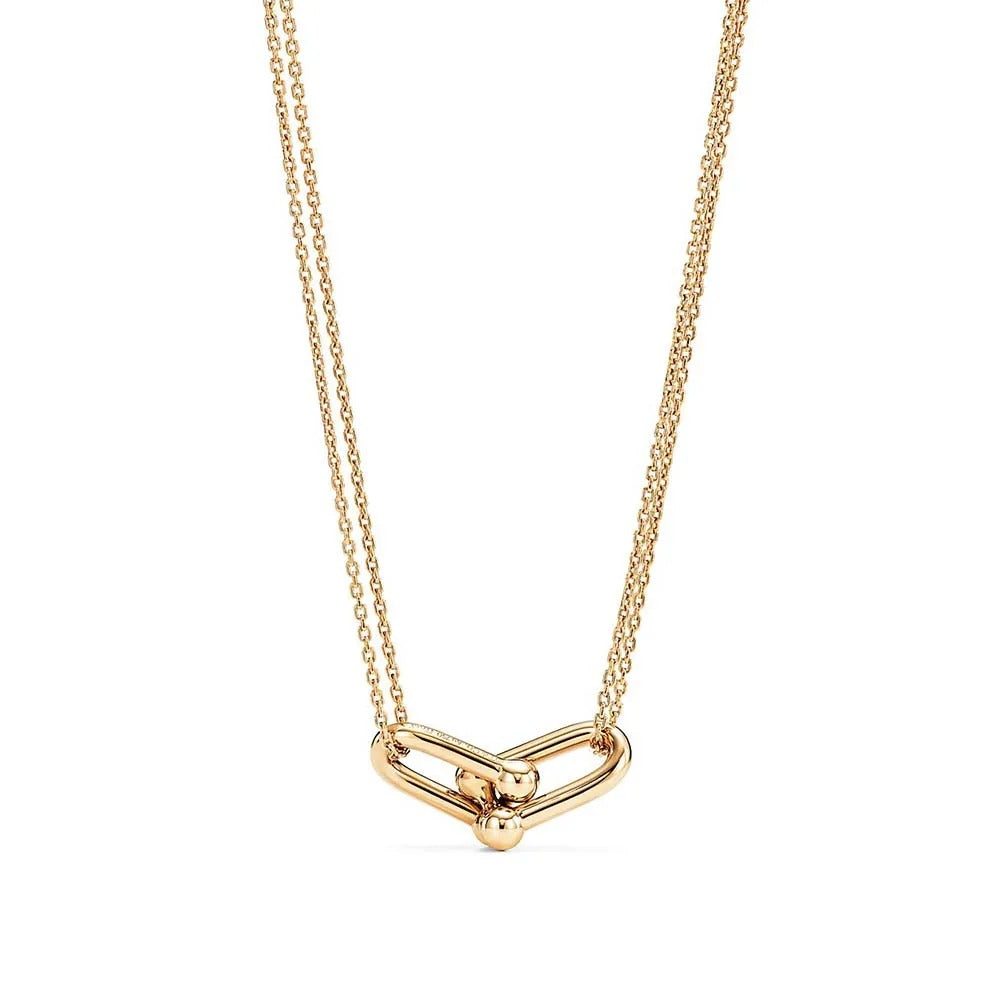 Luxury Rose Gold Link Necklace