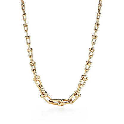 Luxury Gold Link Chain Necklace