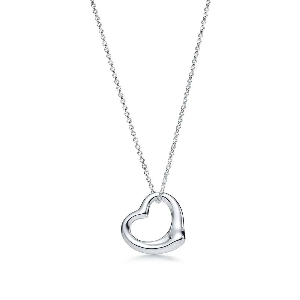 Luxury Gold Open Heart Necklace