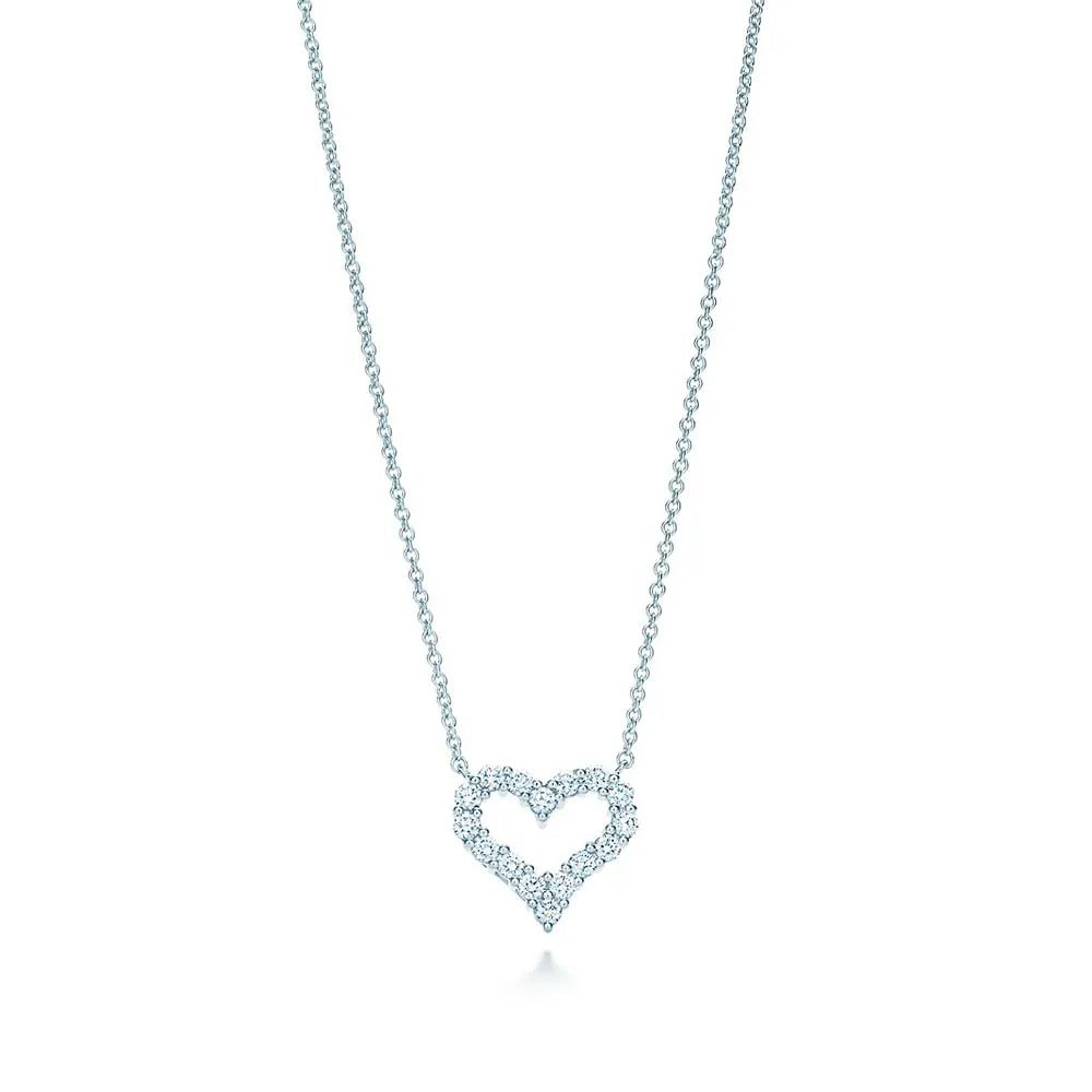 Luxury Gold Open Heart Necklace