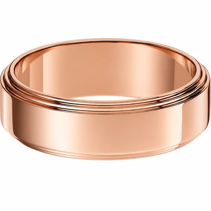 Elegant Gold Screw Ring