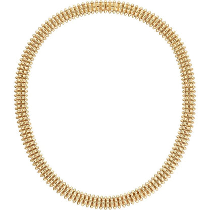 Luxury Rose Gold Spiked Necklace
