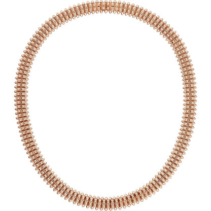 Luxury Rose Gold Spiked Necklace