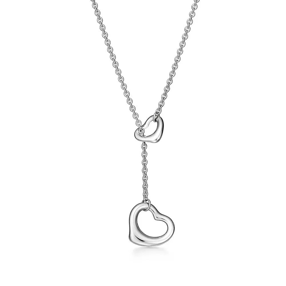 Luxury Gold Open Heart Necklace