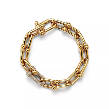 Luxury  Gold Link Bracelet