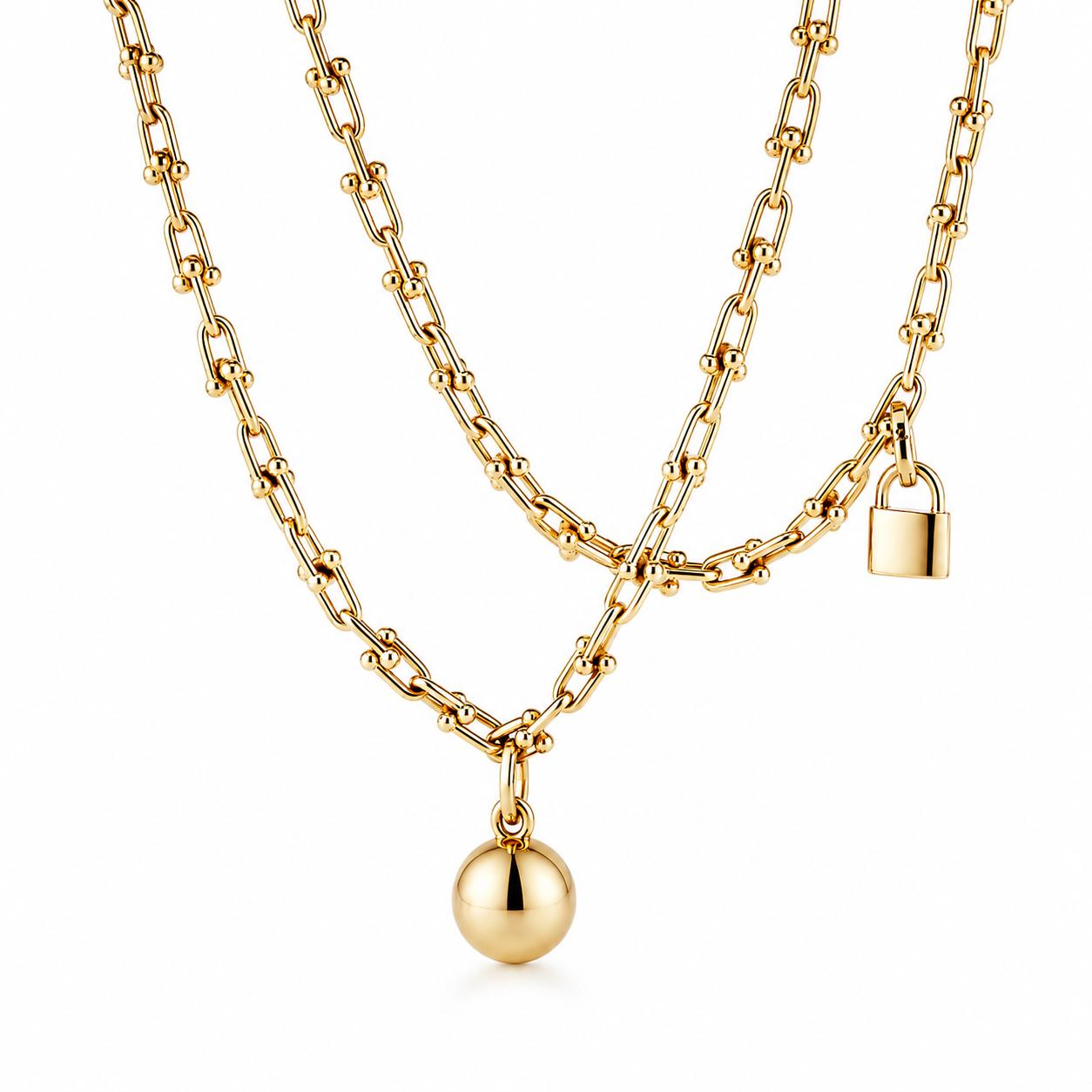 Luxury Gold Link Chain Necklace