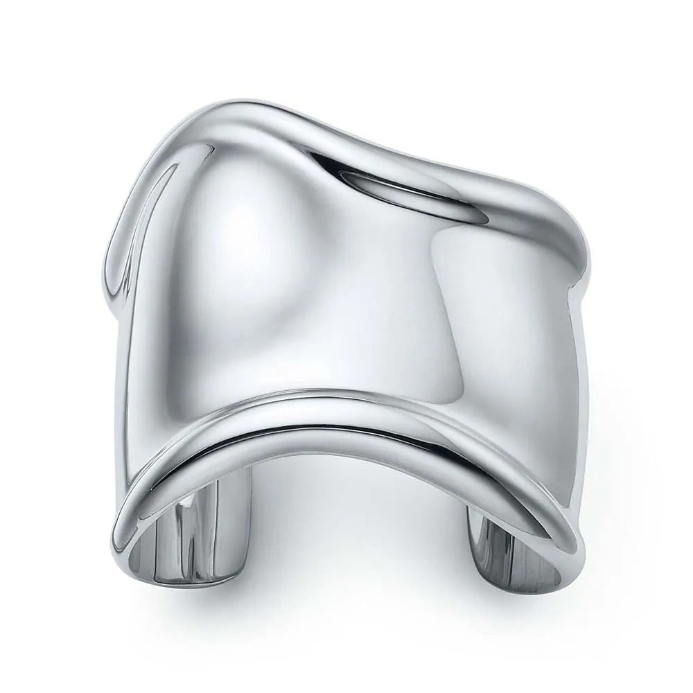 Luxury Gold Sculptural Cuff Bracelet