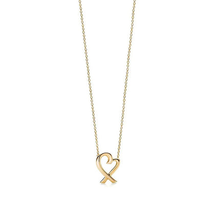 Luxury Gold Open Heart Necklace