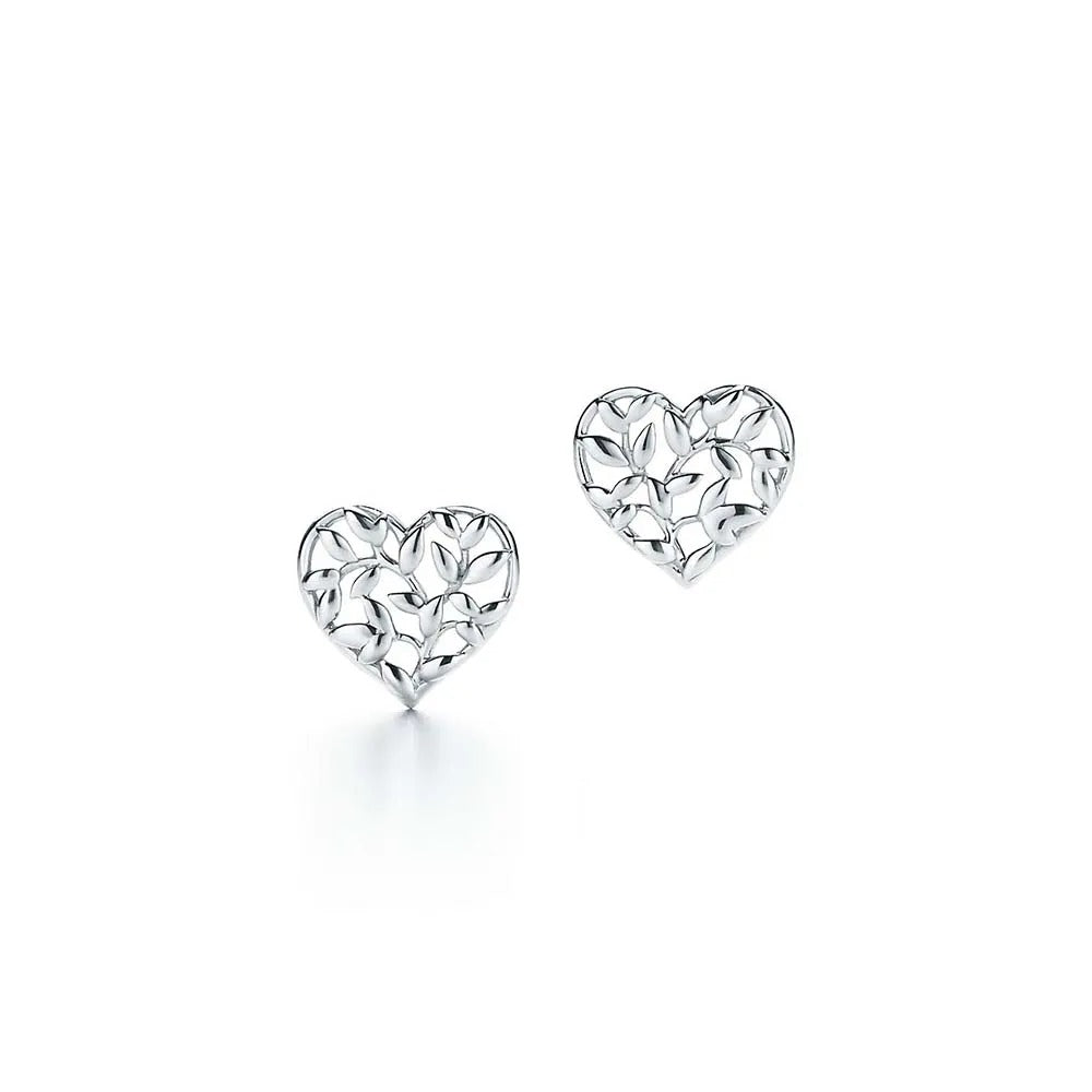 Luxury Gold Open Heart Earrings